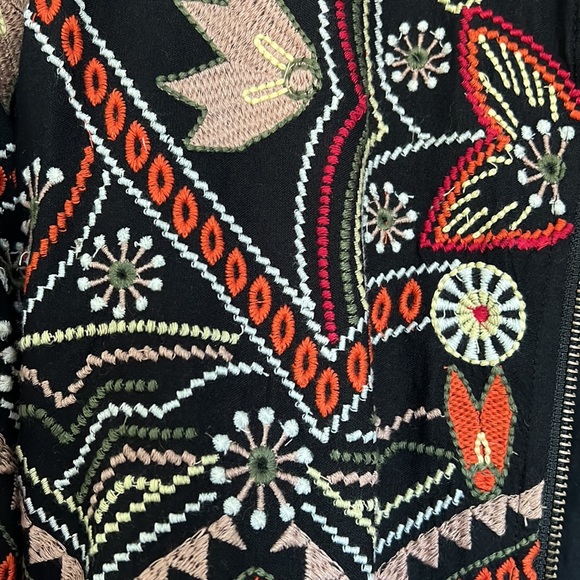 Embroidered bomber jacket - Picture 2 of 6